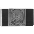Large Money Clip - Howling Wolf
